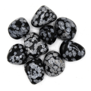 Speckled Obsidian 'A' Tumbled Stones 200 gr