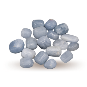 Blue Chalcite Tumbled Stones Aa Quality 250gr