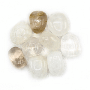 Rock Crystal 'A' Tumbled Stones 200 gr