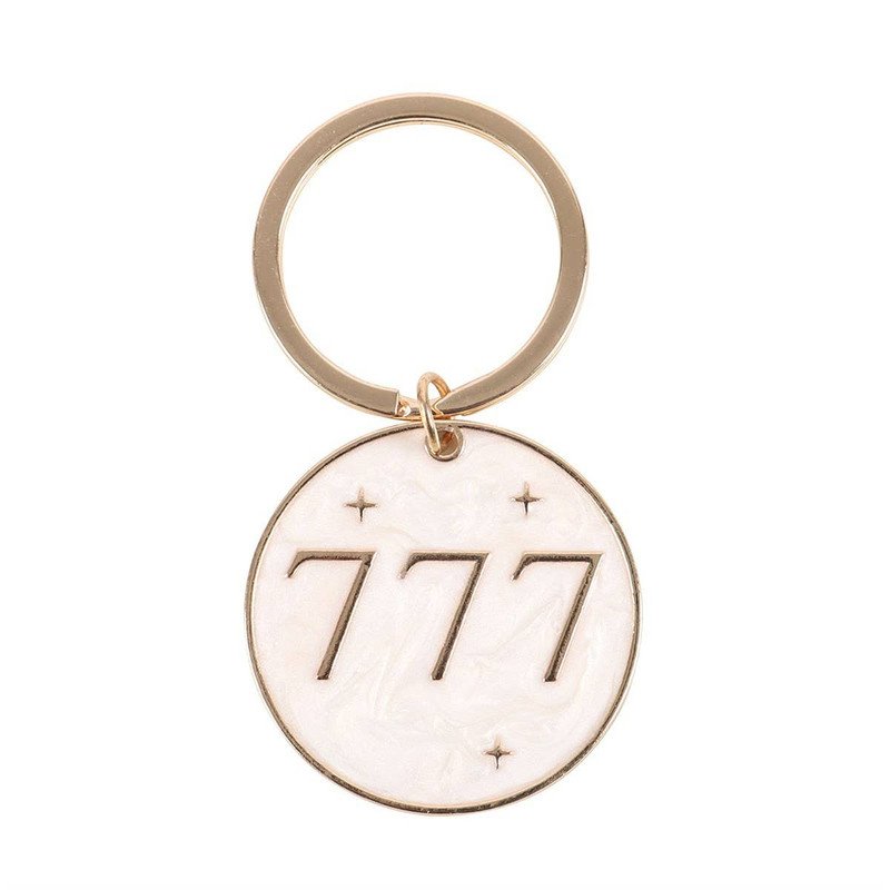777 Angel Number Keyring - Image 2
