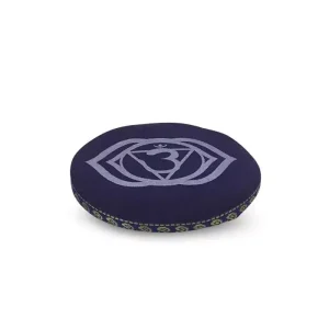 7 CHAKRA CUSHION 11 CM BLUE THIRD EYE