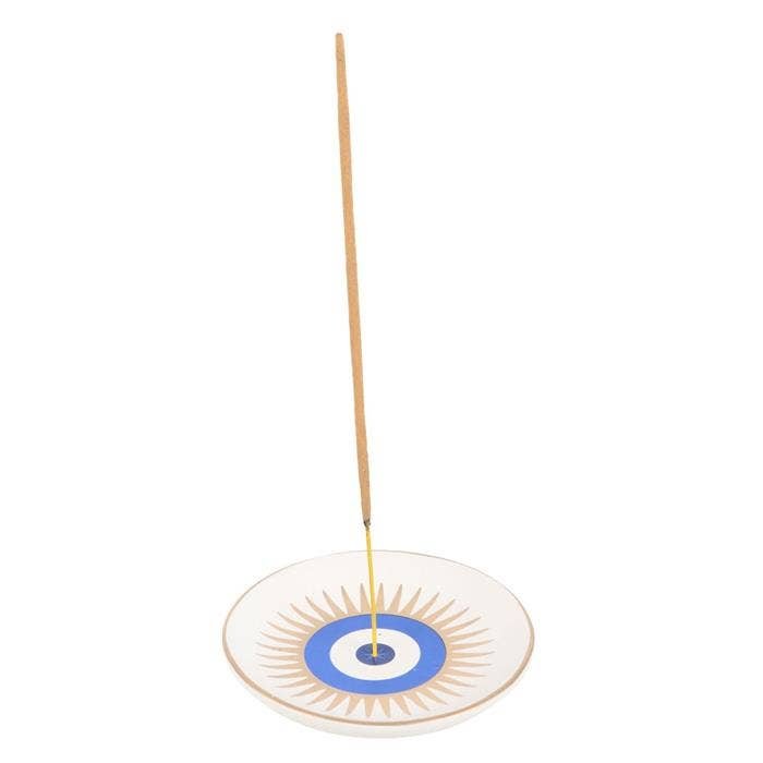 All Seeing Eye Ceramic Incense Stick Holder - Image 3