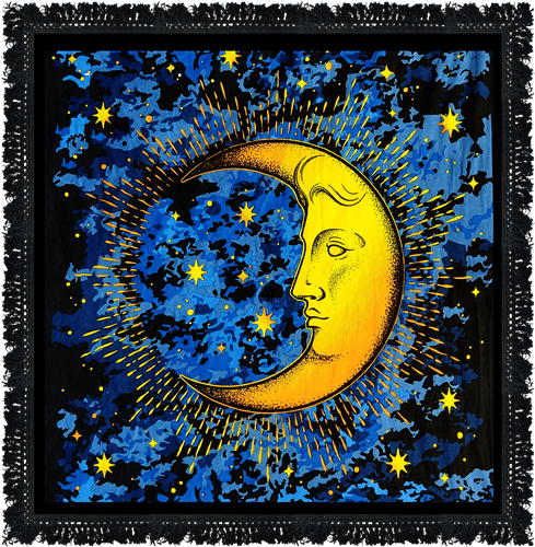 Altar Cloth Moon 60X60 cm
