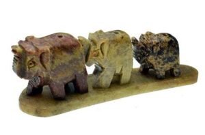 3 Elephants Bridge Small Incense Holder