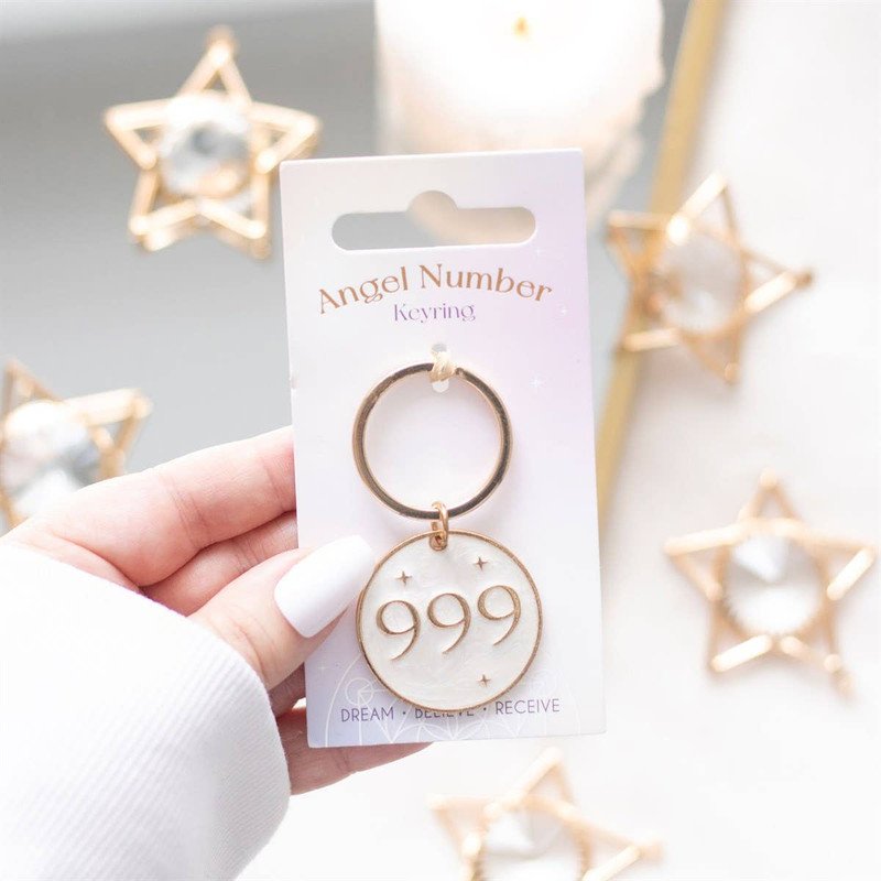 999 Angel Number Keyring - Image 3