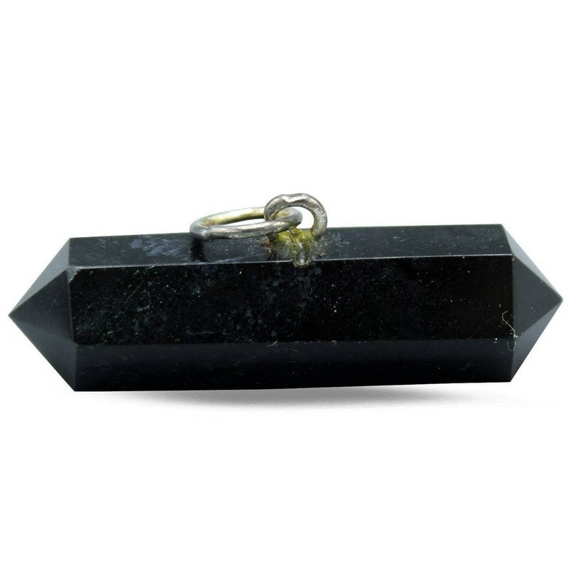 Black Agate Stone Pendant