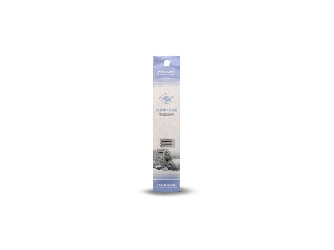5 Sticks Incense 12 Cm Per 100st. Fresh Linen