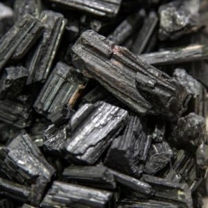 Black Tourmaline Rough Stone 250 gr