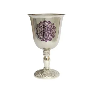 BIG CHALICE-FLOWER OF LIFE PURPLE
