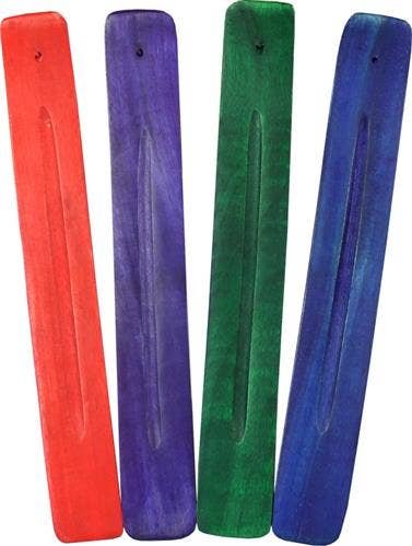Wooden Incense holder in 4 colors
