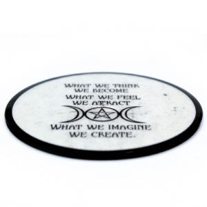 Coaster & Incense Holder - Triple Moon & Star 2 pcs.