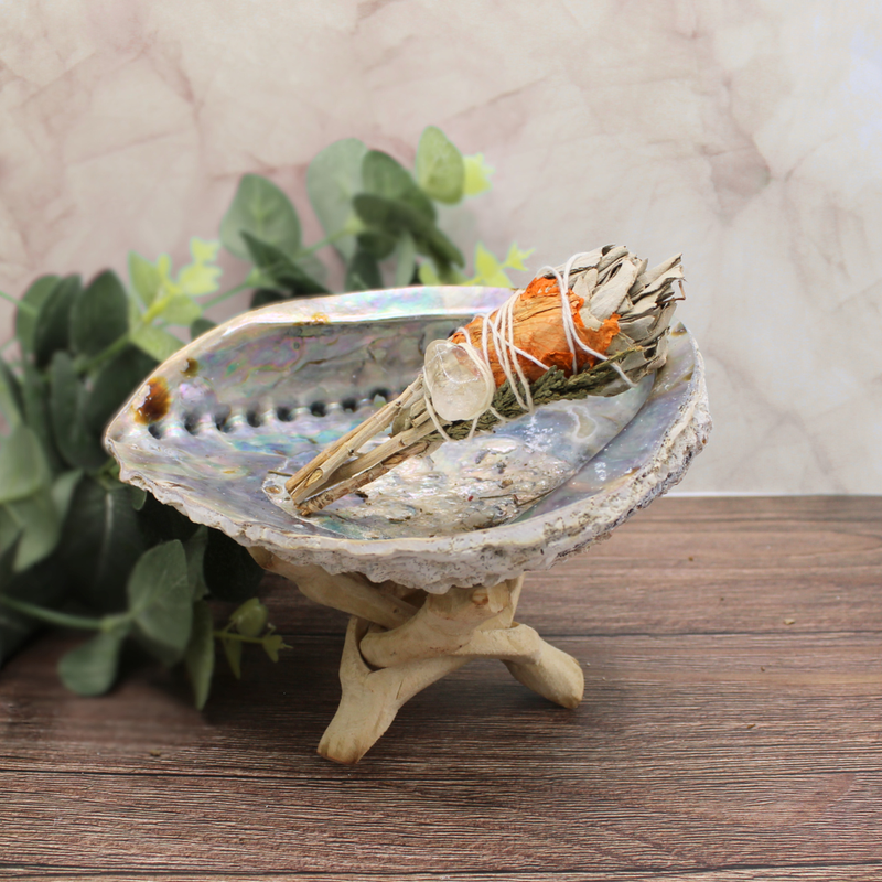 Cleansing Energy Sage Torch (with Citrine) 10 cm - Image 3