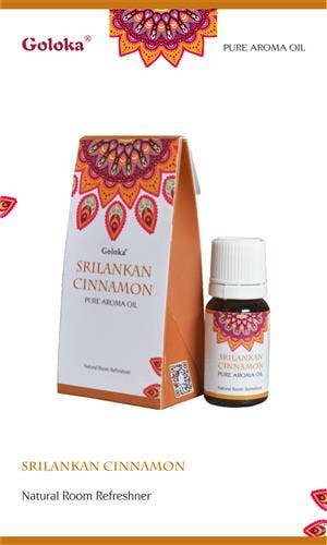 Goloka Fragrance Oil Sri Lankan Cinnamon 10ml