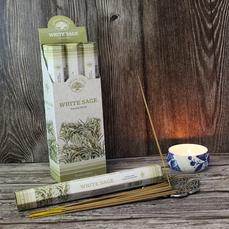 Green Tree White Sage Incense - Image 3