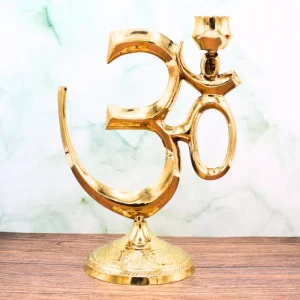 Brass Om Agardan 21 cm 2 pcs