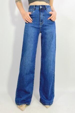 Straight cut stretch 5-pocket jeans size 36-46