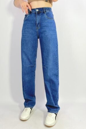 Stretch balloon jeans with 5 pockets, size 38-48