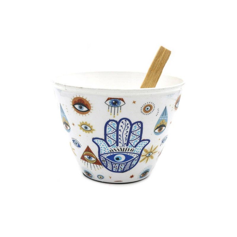 Smudge Bowl Hand Of Fatima 10 cm - Image 4