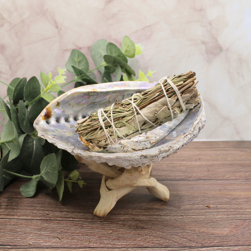 White Sage & Rosemary Smudge Stick 10cm - Image 3
