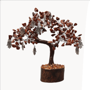 Red Jasper Protection Gem tree Large
