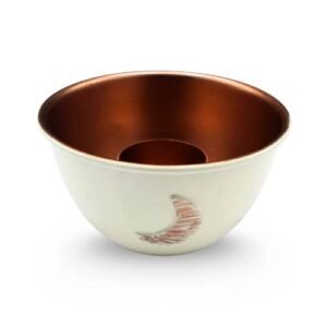 Sage Bowl Crescent Moon Ivory & Copper