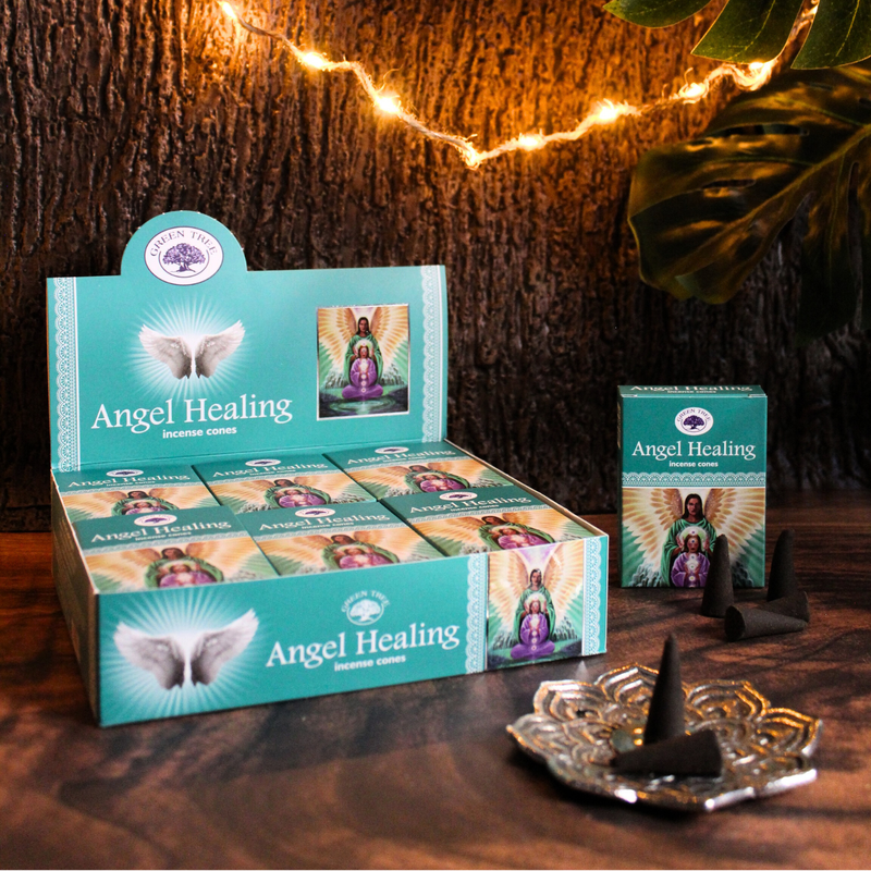 Green Tree Angel Healing Cones - Image 4
