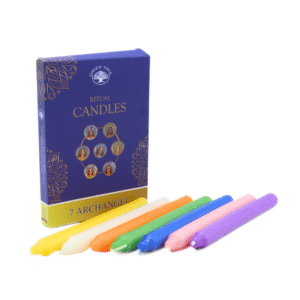 Green Tree Ritual candles Archangel 7 pack