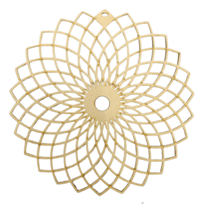 MDF Grid Torus Flower