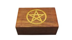 Storage box Pentacle wood