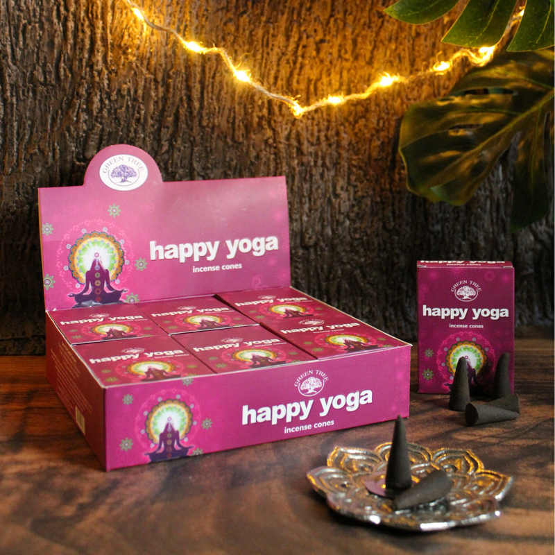 Green Tree Happy Yoga Cones - Image 4