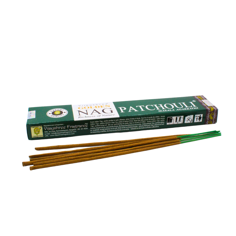 Golden Nag Patchouli Incense 15 Grams - Image 3