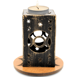 Triple Moon Tealight Holder Set