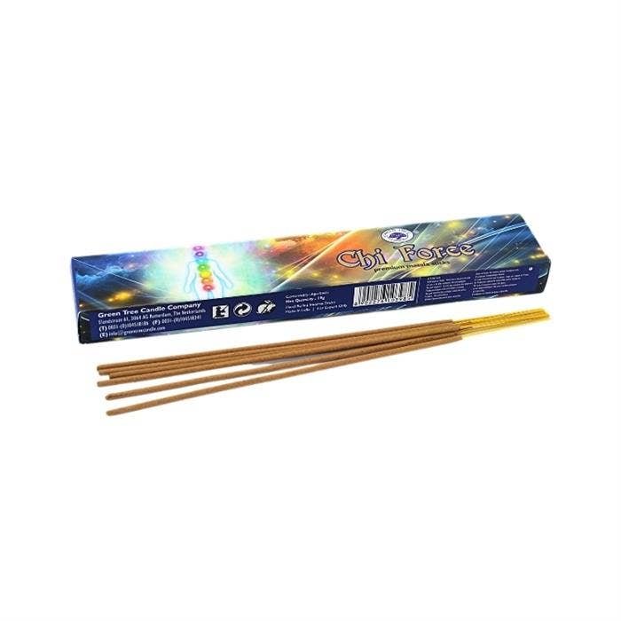 Green Tree Chi Force Hand Rolled Natural Incense Sticks - Image 3