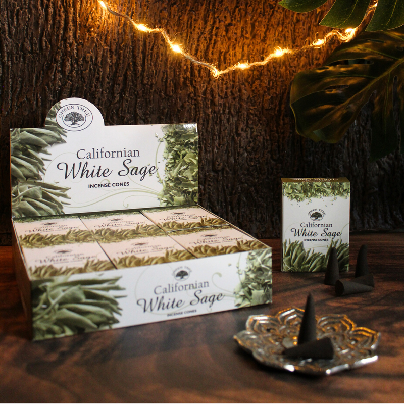 Green Tree Californian White Sage Cones 10 Pieces - Image 4