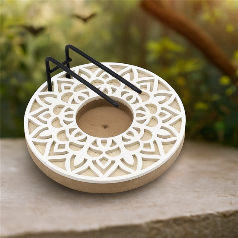 Palo Santo & White Sage Burner Mandala - Image 2