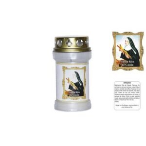 Labeled Candle Sta Rita Cassia