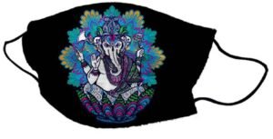 Yogi Mask Ganesh Lotus