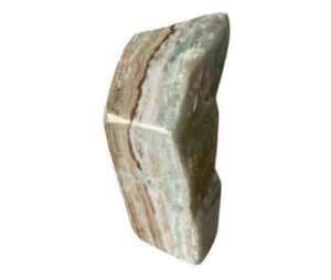 Caribbean Blue and Pistachio Calcite Fully Polished Pieces