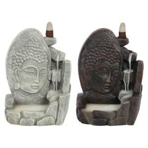 Buddha Backflow Incense Burner Assorted Color