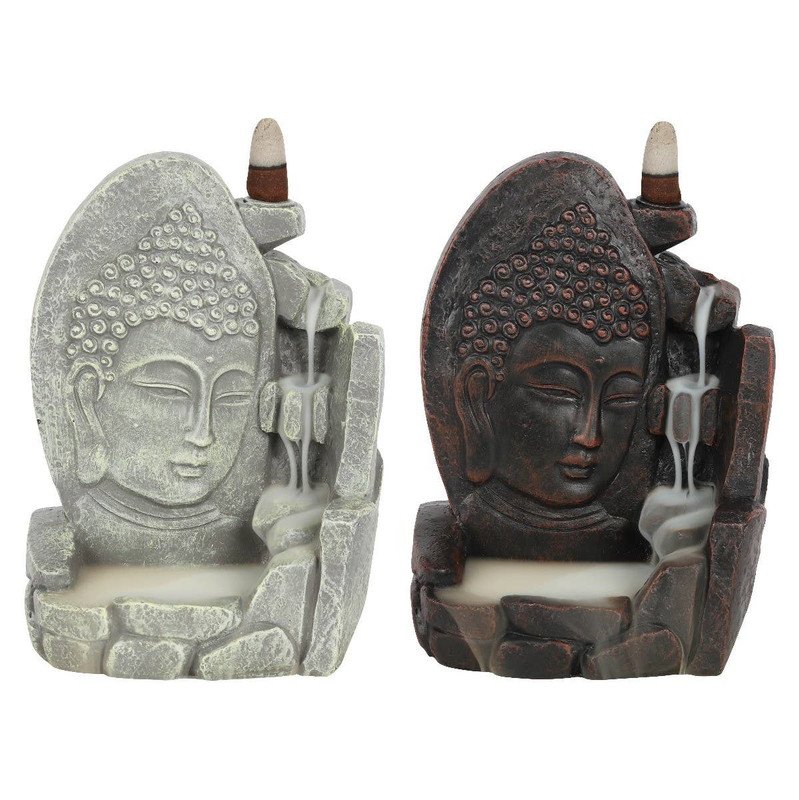 Buddha Backflow Incense Burner Assorted Color