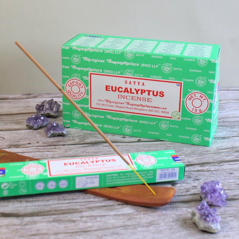 Satya Eucalyptus Incense Sticks - Image 4