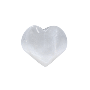 Polished Selenite Heart (50-60 mm)