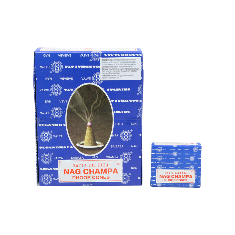 Satya Nag Champa Cones 12 small boxes - Image 2