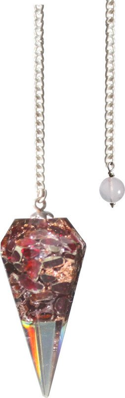 Pendulum Orgonite-Garnet