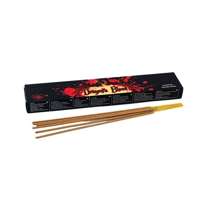 Green Tree Dragon's Blood Hand Rolled Natural Incense Sticks - Image 3