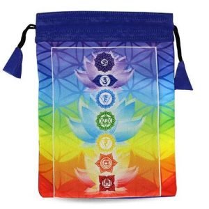 Chakras Printed Bag  15x20cm