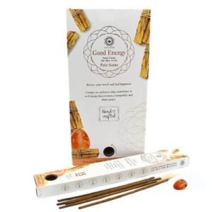 Green Tree Gemstone Incense Good Energy Palo Santo Carnelian