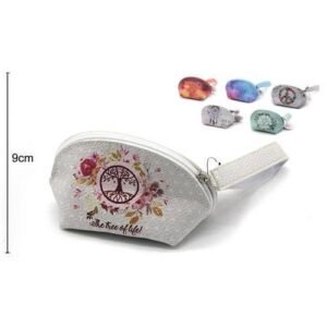 Wallet Oval Tree of Life 15x9x8cm