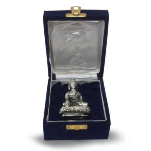 Budha in giftbox silver
