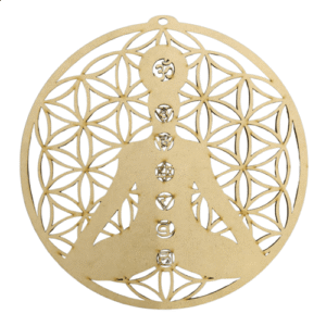 MDF Grid Flower Of Life, Buddha, 7 Chakras